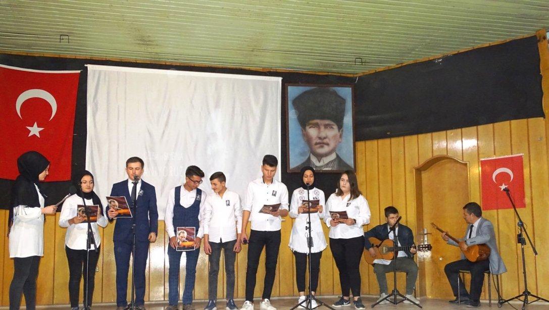 İlçemizdeki 10 Kasım Atatürk'ü Anma Töreni