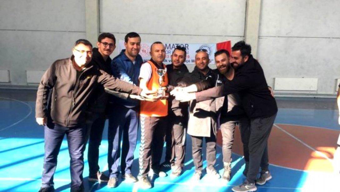 'Öğretmenler Günü' Futsal şampiyonu 15 Temmuz Şehitleri Anadolu Lisesi