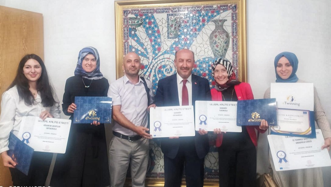 Şehit Fatih Seven İlk-Ortaokulu: eTwinning  Projeleri  Kalite Etiketiyle Taçlandı