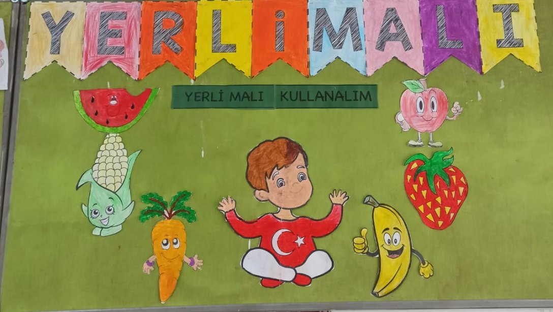 Güldüren Birleştirilmiş  İlkokulunda 'Tutum, Yatırım ve Türk Malları Haftası' Kutlandı.